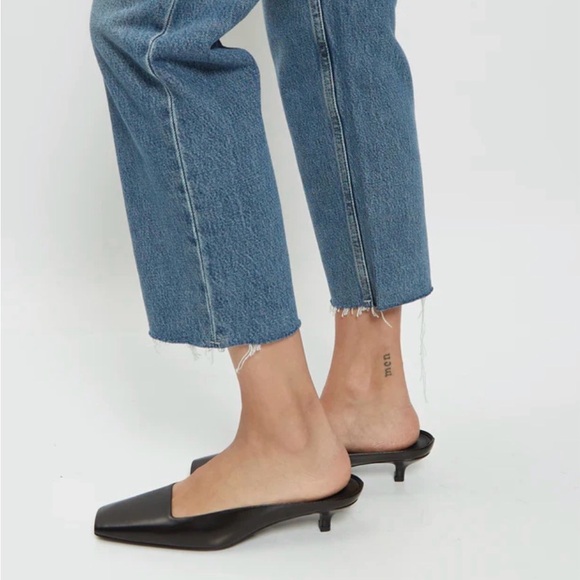 TOTÊME Square-Toe Leather Mules - Picture 5 of 5